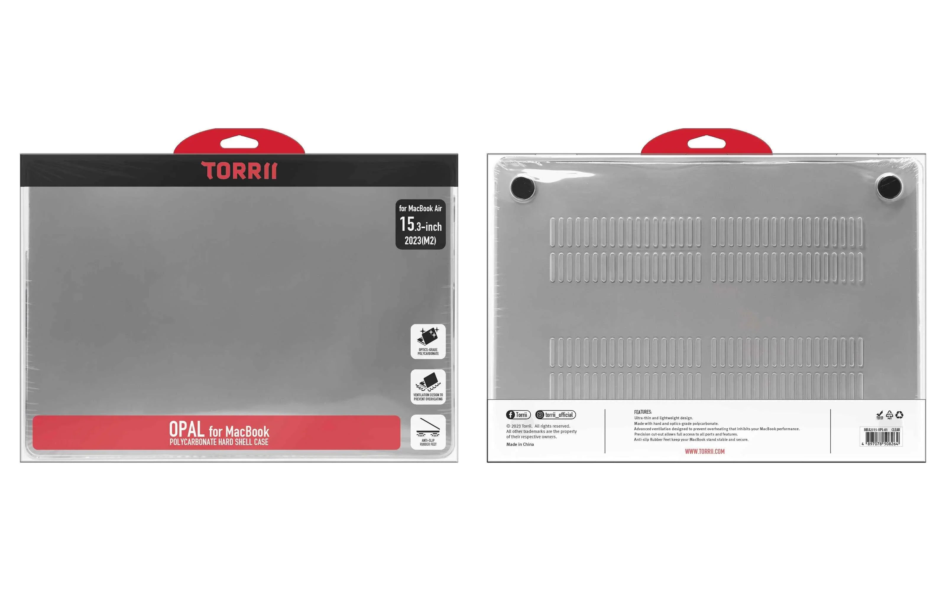 Torrii Opal Series Case For Macbook Pro 14-Inch 2021- Clear Torrii Opal Series Case For Macbook Pro 14-Inch 2021- Clear